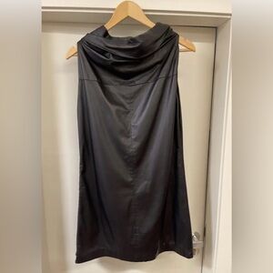 Sarah Pacini leather dress NWOT